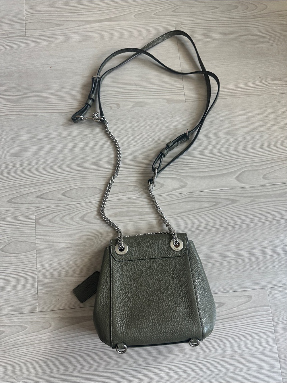 Coach Convertible Mini Leather Backpack - Picture 2 of 6